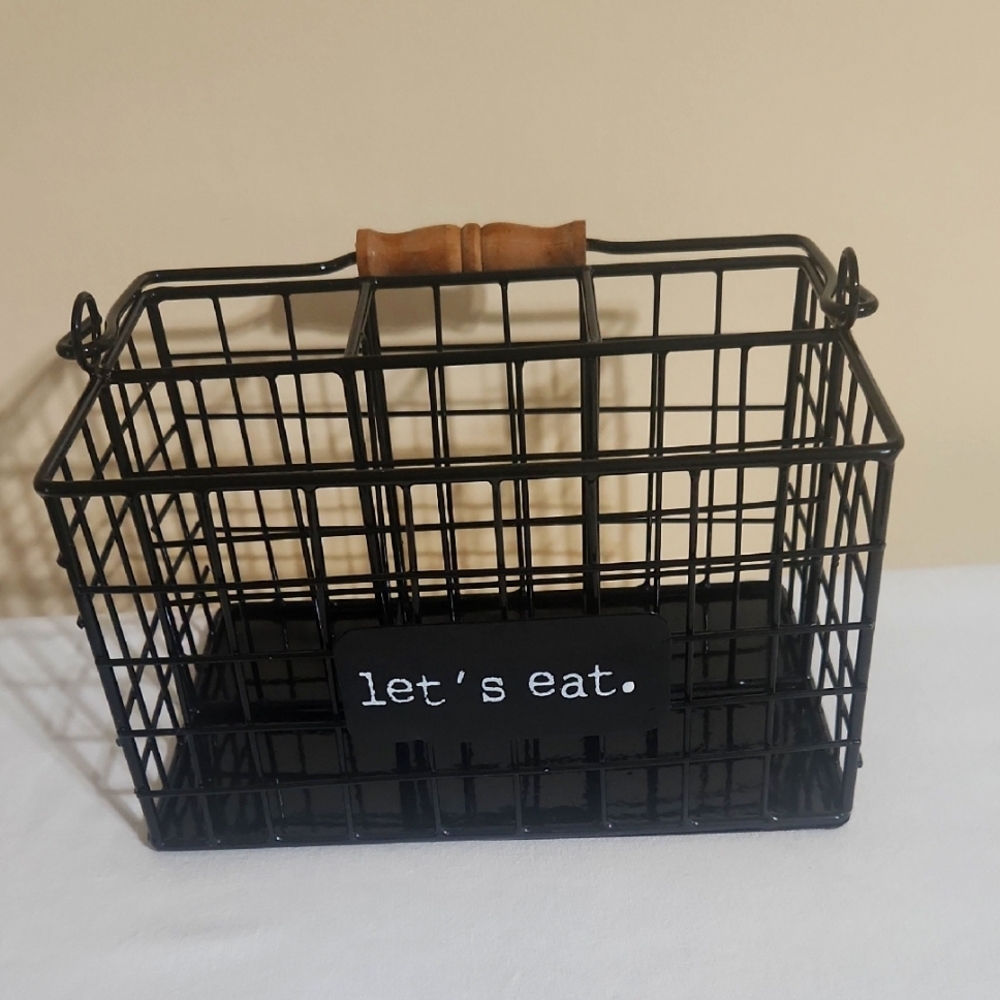 Adorable Black Caddy